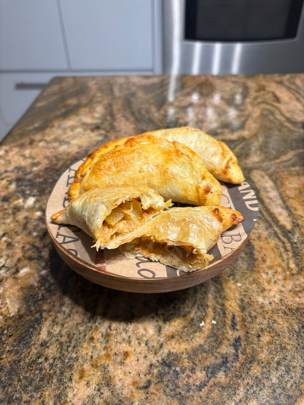 Caja de pastelillos de pollo