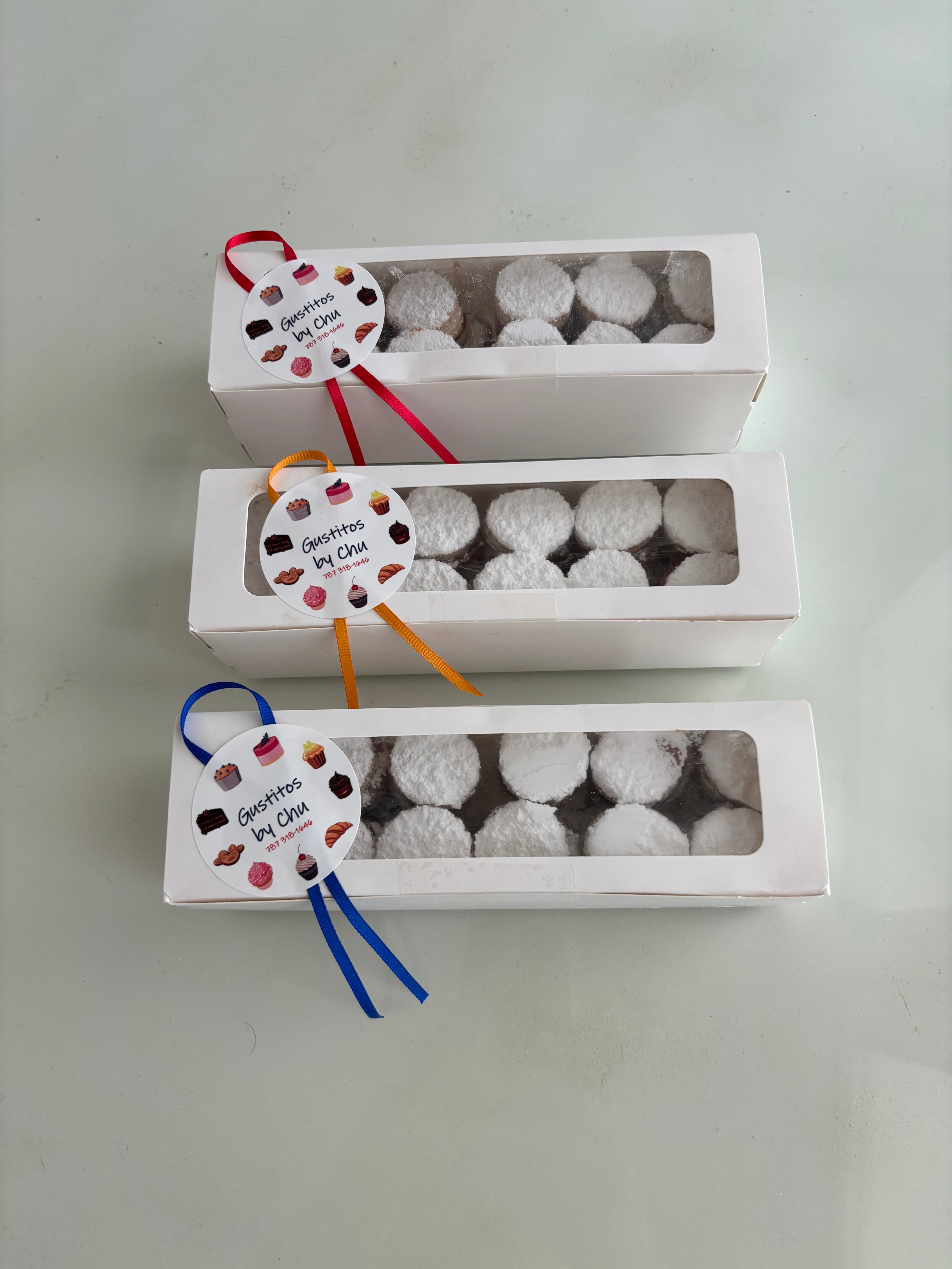 Mini pastelillos de dulce de leche