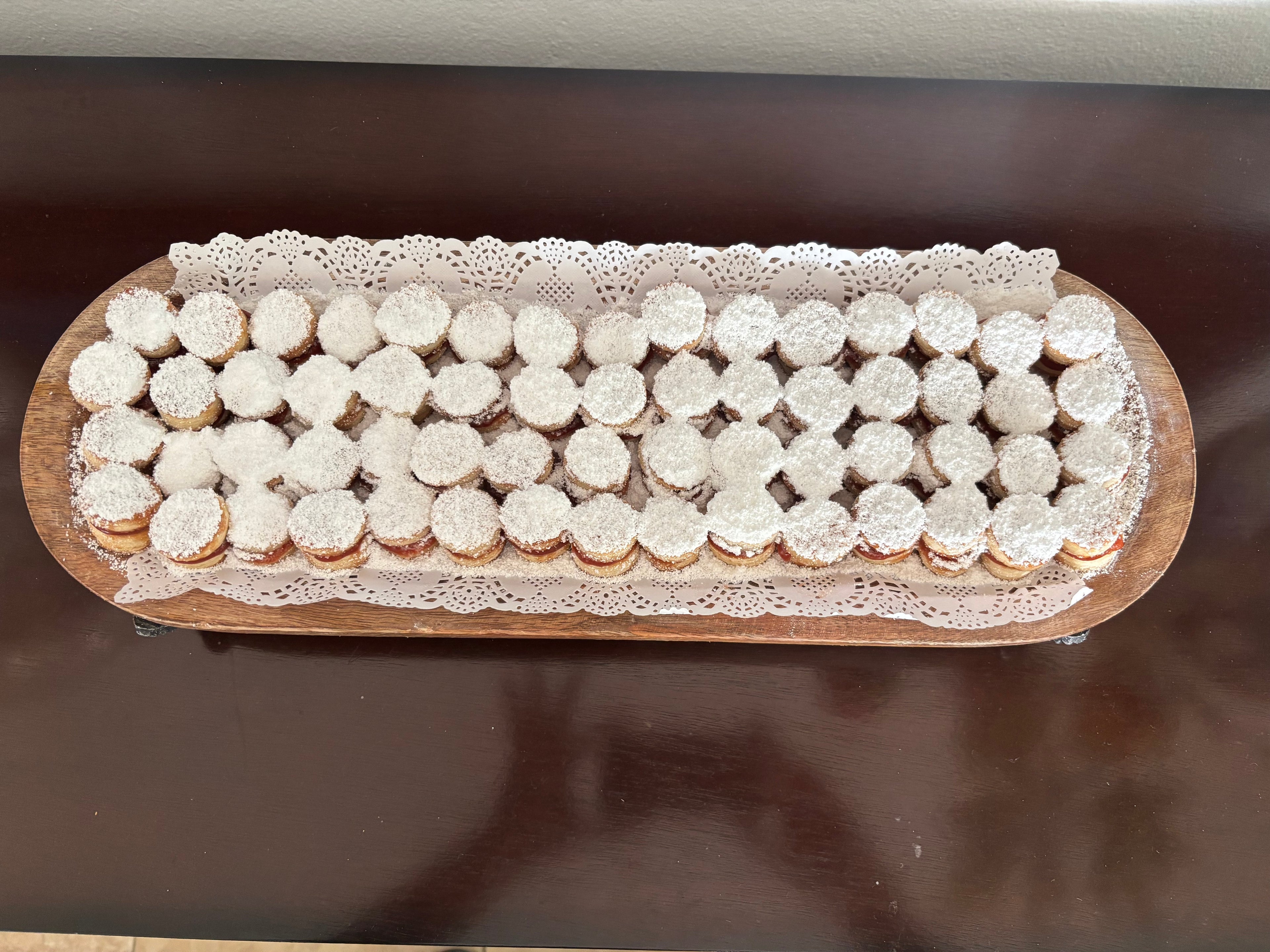 Bandeja de minis de dulce de leche