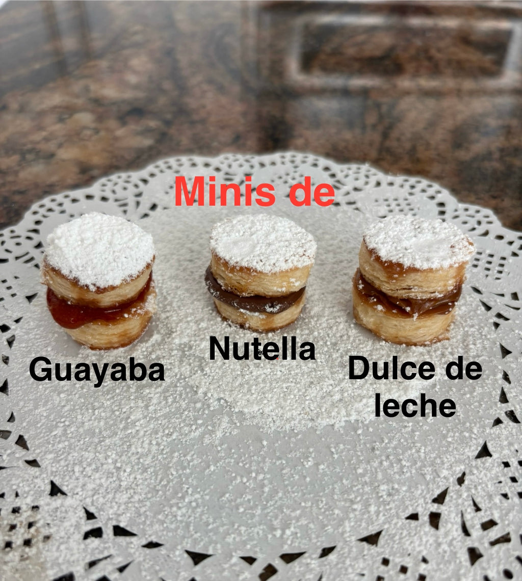 Bandeja de minis de dulce de leche