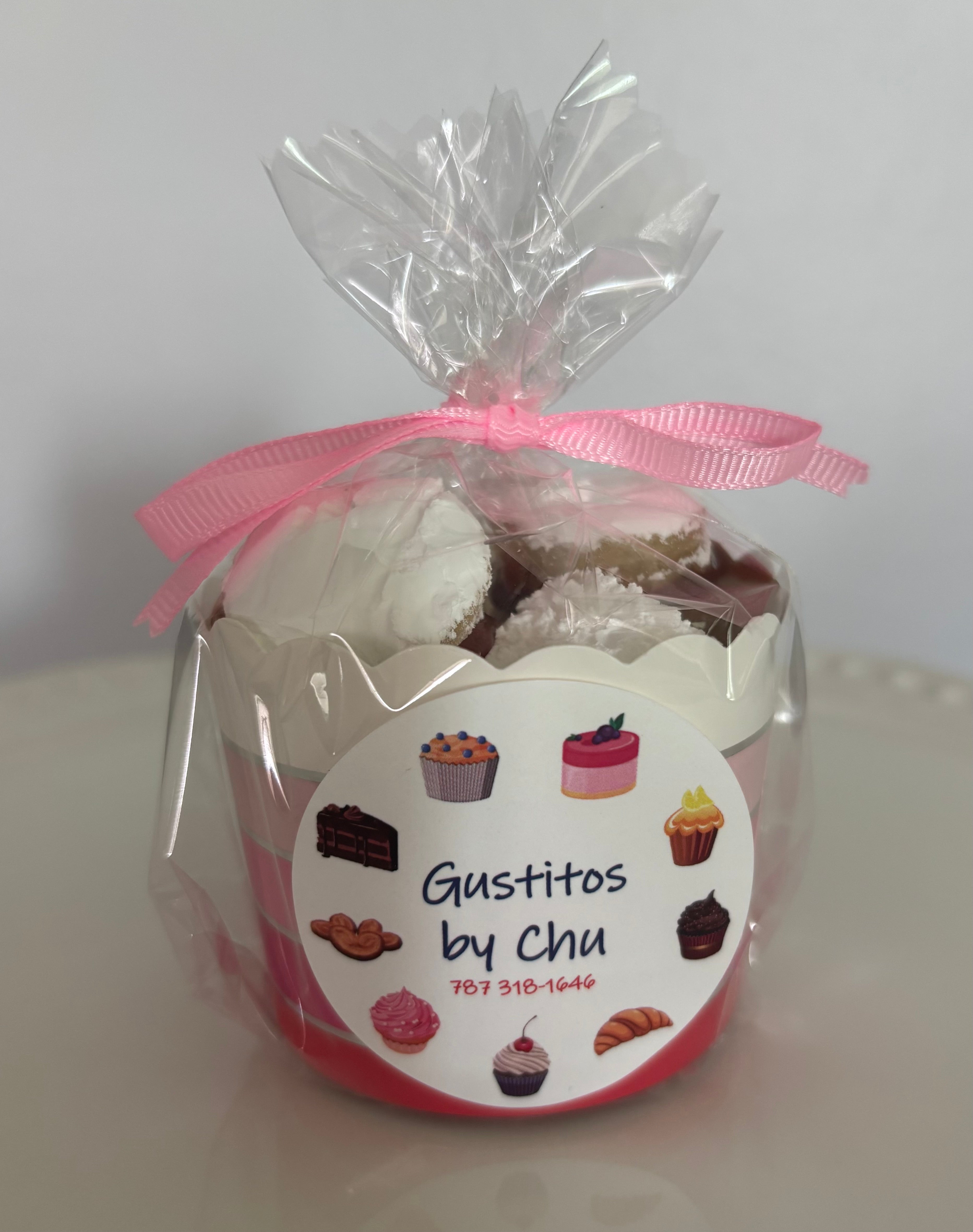 Vasitos de mini de Nutella